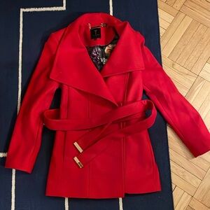 COPY - Red Ted Baker Coat